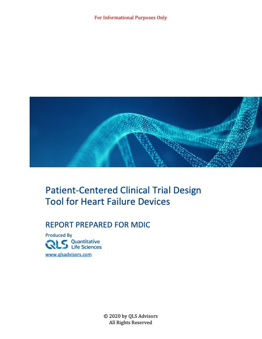 Patient-Centered Clinical Trial Design Tool for Heart Failure Devices Methods Report